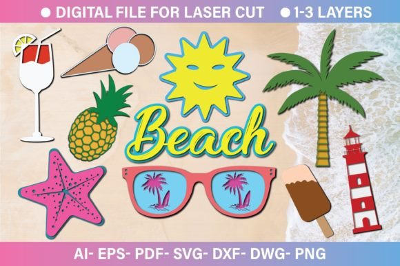 3D Summer Paper Cut SVG: An Embroidery Review
