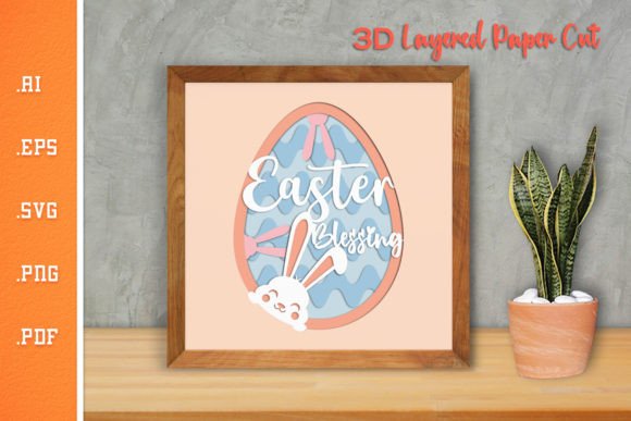 Easter Blessing: 3D Layered Paper Cut Review