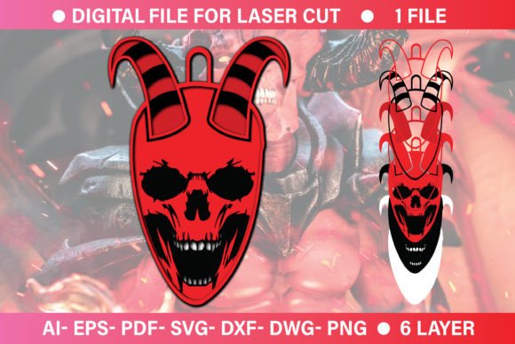 Halloween Paper Cut 3d SVG File for Crafts Graphics