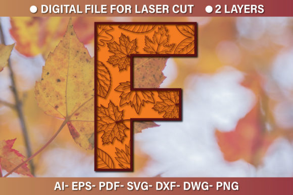 Multilayer 3D Alphabet Paper Cut SVG F: A Designer Review